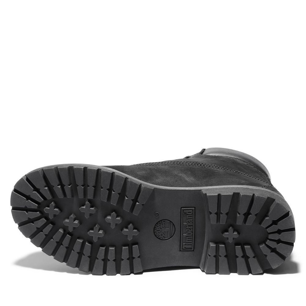 Bocanci 6-Inch Timberland Dama Negrii - Premium Waterproof - Romania - SDVFZY938